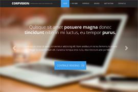 Corpvision - Slick Intuitive Corporate Joomla Template
