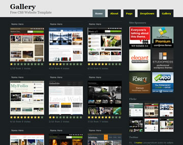 Gallery Free Website Template